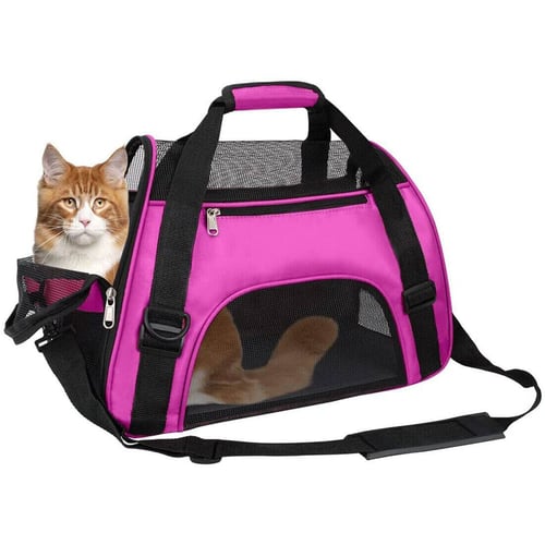 Cat Car Carrier Bags Dog Breathable Backpack Pet Foldable Outgoing Travel  Tote Bag Cat Supplies Puppy Transport Box Accessories