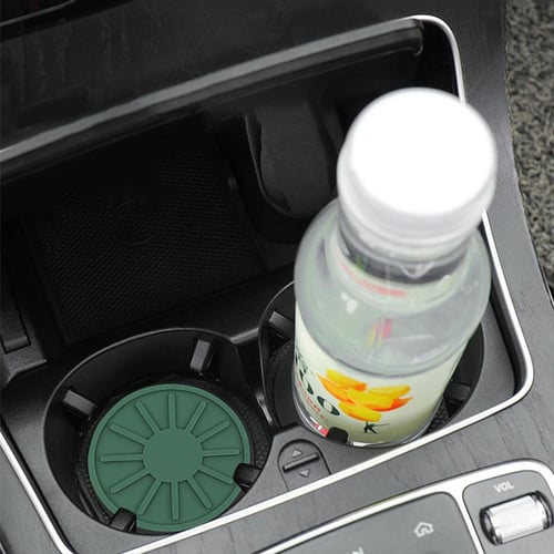 Cheap Car Round Water Bottle Silicone Coaster Dog Paw Print Cup