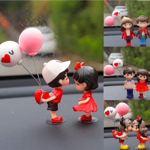 Car Accessories Doll Car Accessories Cute Cartoon Couple Gifts Car  Accessories