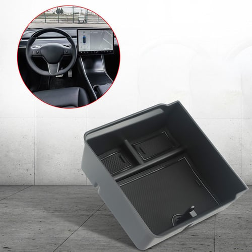 For Tesla Model 3 Highland 2024 Console Armrest Storage Box Organizer  Interior - buy For Tesla Model 3 Highland 2024 Console Armrest Storage Box  Organizer Interior: prices, reviews | Zoodmall