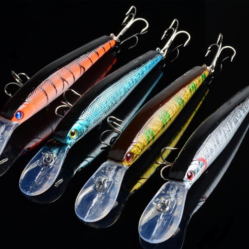 Floating Fishing Lures Shad Minnow 12.5CM 14g Artificial Bait Plastic 3D  Eyes Wobbler Bass Lure Fish - buy Floating Fishing Lures Shad Minnow 12.5CM  14g Artificial Bait Plastic 3D Eyes Wobbler Bass