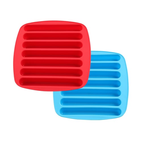 Silicone Ice Stick Mold - Water Bottle Ice Cube Tray - Narrow