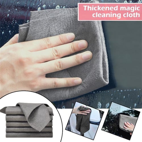 Shiny Wipes Cleaning Cloths, Microfiber Streak Free Magic Cleaning Cloth,  Shiny Wipes Reusable Washable Lint Free Fish Scale Cloths All-Purpose