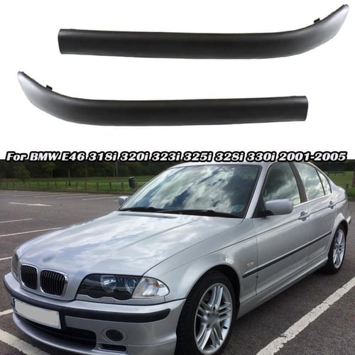 Car Front Bumper Impact Strip Trim Accessories For BMW E46 Sedan