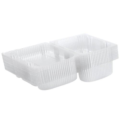 10/20/30Pcs 25ml Small Plastic Round Cups Takeaway Sauce Cup Food storage  Containers With Hinged Lids Pigment Paint Box Palette Disposable Box