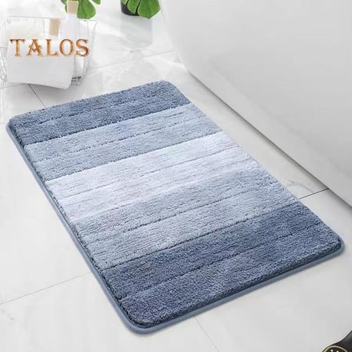 Quick-dry Bathroom Absorbent Soft Bath Mat Shower Rug Floor Carpet