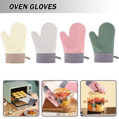 2pcs oven mitts for kids oven mitts for baking heat resistant oven