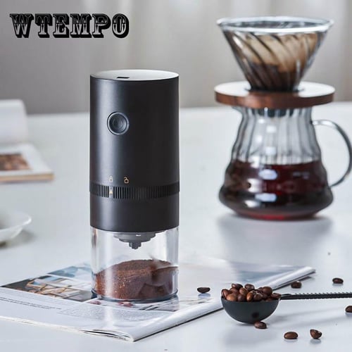 DSP Coffee Bean Grinder Low Temperature Grinder 31 Grinding Methods Fine  Grinding 120W Power 2-12 Cup for Espresso Machine, Mocha coffee, Hand Wash  Kettle, Syphon, Normal Pressure Kettle