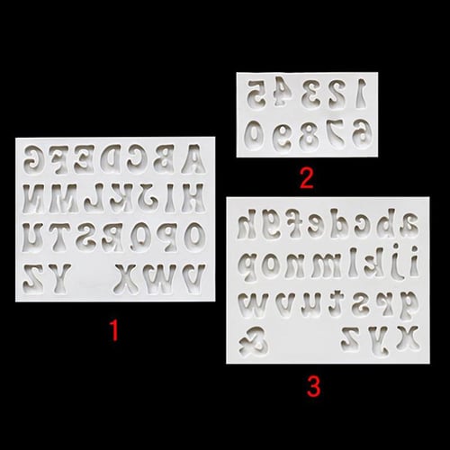 Numbers Molds Letters Silicone Mold 3D Fondant Mold Cakes Decorating Tools  - buy Numbers Molds Letters Silicone Mold 3D Fondant Mold Cakes Decorating  Tools: prices, reviews