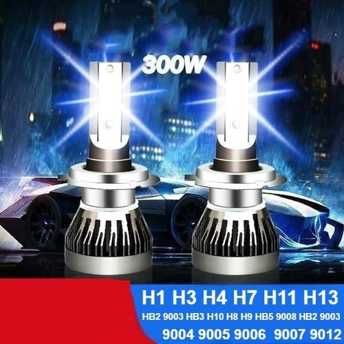 C6 CAR LED BULB H7 LED H4 H8 H9 H11 CAR LED H1 H3 880 HB3 9005 HB4
