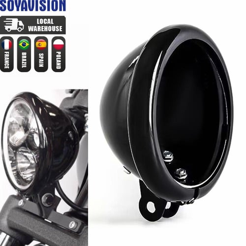 5 3/4 Round Motorcycle Accessories 5.75inch LED Headlight Housing Bucket  For Harley Sportster FXWG Chopper 5.75 Headlamp - buy 5 3/4 Round  Motorcycle Accessories 5.75inch LED Headlight Housing Bucket For Harley  Sportster