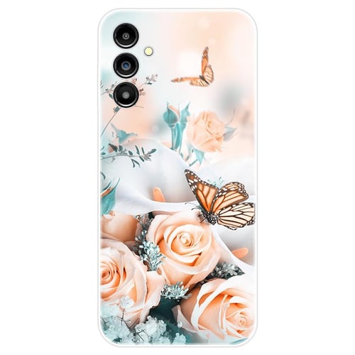 For Samsung Galaxy A14 5G Case Cute Cat Butterfly Soft Silicone Fundas  Phone Case For Samsung