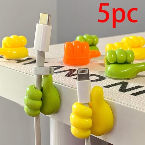 Silicone Desk Organizer Holder  Mouse Cable Usb Wire Organizer