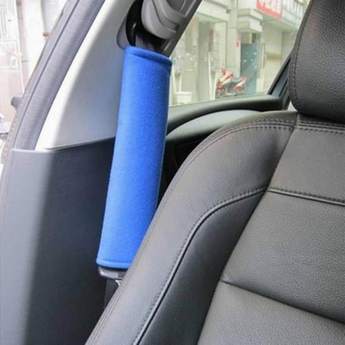 2Pcs Car Seat Belt Cover Pads, Shoulder Seatbelt Pads Cover, Safety Belt  Strap Shoulder Pad for Adults and Children(Black) : Automotive 