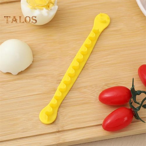 2pcs Boiled Eggs Slicer Making Breakfast Tools Creative Boiled Egg