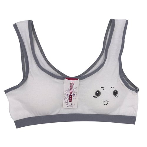 Girls Training Bra Kids Printing Sport Bra Vest Children