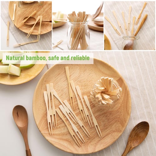 10pcs/Set Mini Eye Fruit Fork Reusable Plastic Fruit Fork