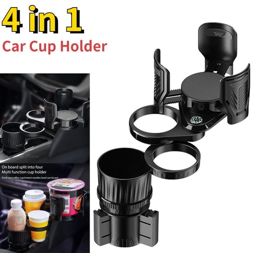 Multi-functional 4 In 1 Car Cup Holder Vehicle-mounted Water Cup