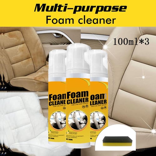 30ML Car Interior Cleaning Agent Cleaner Woven Fabric Car Roof
