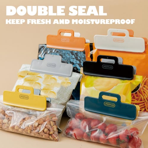 12pcs/Set Interesting French Fries Sealing Clip, Creative Food Sealing  Clip, Food Seasoning Packaging Bag, Fresh-keeping Plastic Sealing Clip