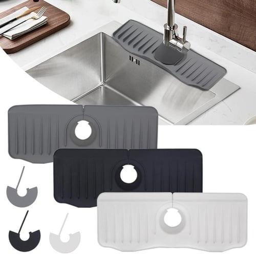 Environmentally Friend Silicone Faucet Draining Pad Rubber Kitchen