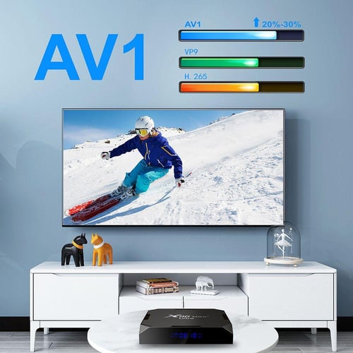 Amlogic S905X4 X96 Max+ Ultra 8K Android 11.0 Bluetooth 64GB Dual WiFi TV  Box 