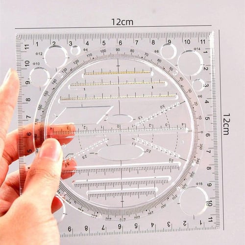 A ruler for drawing the ellipse.