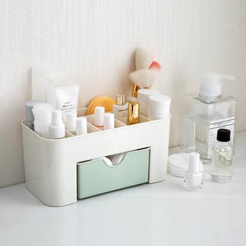 Cheap Desktop Makeup Organizer Drawer Type Cosmetic Storage Box