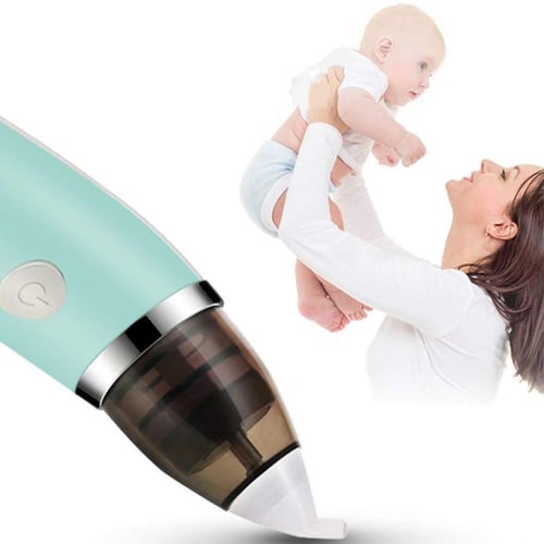 Easy@Home Baby Electric Nasal Aspirator: USB Rechargeable Baby Nose Su