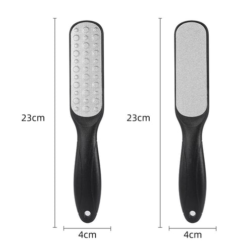 1pc Foot Rasps Pedicure Callus Remover Hard Dead Skin Foot Scrubber Nail  Tools Stainless Steel White Rubbing Foot Plate, Foot Grinderl, Remove Dead