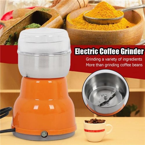 NEW Electric Coffee Beans and Spice Grinder 180W Dried Nuts Herbs