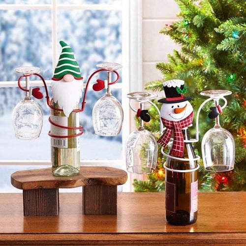 Large Wine Glass Ornament -Red Wine B