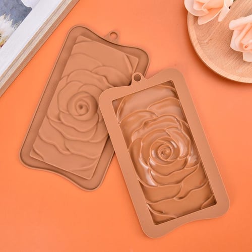 New Flower Chocolate Mold Cake Silicone Cookie Cupcake Molds Soap Mould DIY