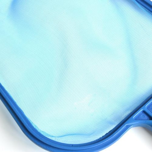 Mini Pool Skimmer Net Fine Mesh Solid Plastic Frame Portable Large Capacity  Heavy Duty Leaf Fine Debris Pool Cleaning Net Pool Accessories