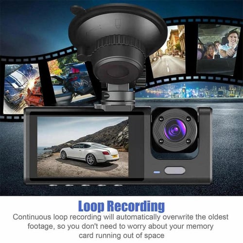 Dash Cam 24h Parking Monitor, Car Camera Black Box 1080p