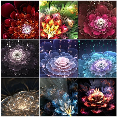 Cheap 5d Diamond Painting Religious Mandala DIY Diamond Embroidery Cross  Stitch Flower Home Decor Art Needlework