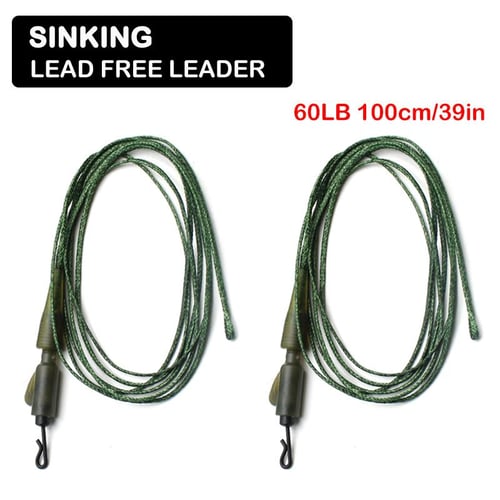 5m Leadcore Braided Camouflage Carp Fishing Line Hair Rigs Lead Core  Fishing Tackle - buy 5m Leadcore Braided Camouflage Carp Fishing Line Hair Rigs  Lead Core Fishing Tackle: prices, reviews