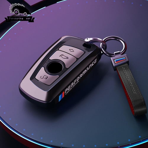 Nano electroplating PC Car Smart Key Fob Case Cover For BMW 3 4 5