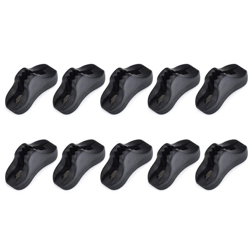 10PCS Adjustable Camping Tent Cord Rope Buckle S Type Tensioners