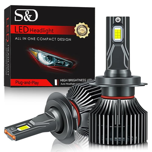 XSTORM 120W H7 Led Canbus 25000LM Headlight H1 H4 H8 H11 H16 9005 HB3 9006  HB4 LED Bulb 9004 9007 H13 Turbo Lamp for Car 6500K