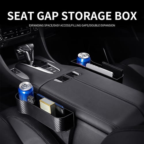 Car Seat Gap Storage Box Organizer Wireless Charger Charging For