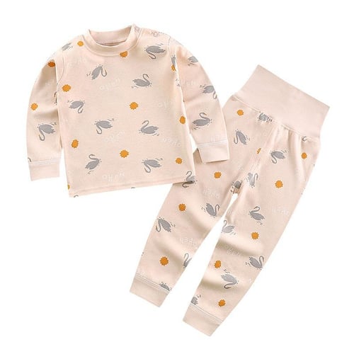 Autumn Baby Kids Girls Boys Long Sleeve Cartoon Print Blouse+High Waist  Pants Pajamas Sleepwear Set - buy Autumn Baby Kids Girls Boys Long Sleeve Cartoon  Print Blouse+High Waist Pants Pajamas Sleepwear Set