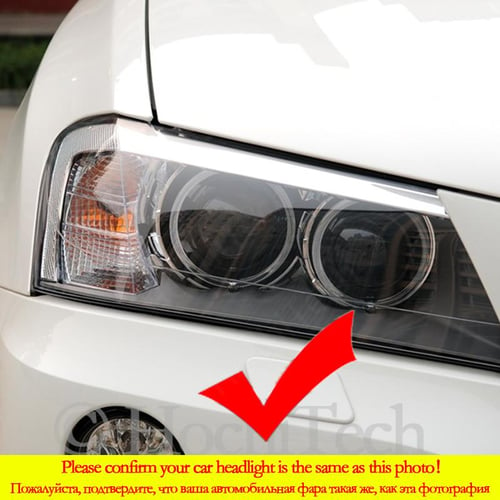RGB LED Cotton Angel Eyes Halos DRL For BMW E46 Halogen Headlight  Accessories