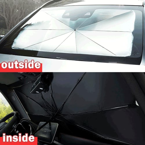 Foldable Car Sun Shade Protector Parasol Front Window Sunshade