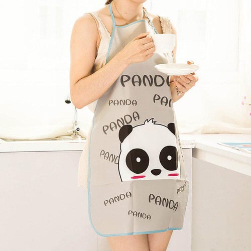 Apron Sleeveless Wipe Hand Cartoon Rabbit Women Apron Kitchen