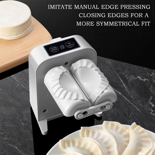 Household Electric Fast Dumpling Maker Mould Machine,2023 New Dumpling  Wrappers Maker Press,Automatic Easy Dumpling Maker Machine With Spoon And  Brush (Color : Gray) - Yahoo Shopping