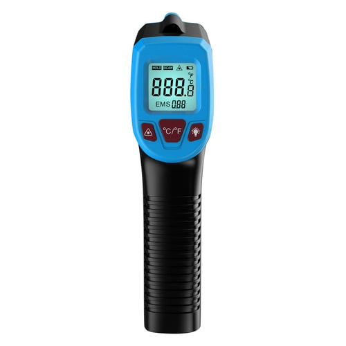 Temperature Gun Non-contact IR Infrared Digital Thermometer,LCD Display  Laser Pointer Measurement Thermometer,58 °F to 1292 °F (