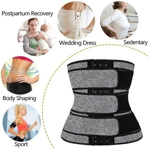 Women Waist Trainer Shapers Bandage Wrap Lower Belly Fat Hourglass Body  Shapewear Belly Band Weight Loss Sweat Girdle : : Clothing, Shoes  & Accessories