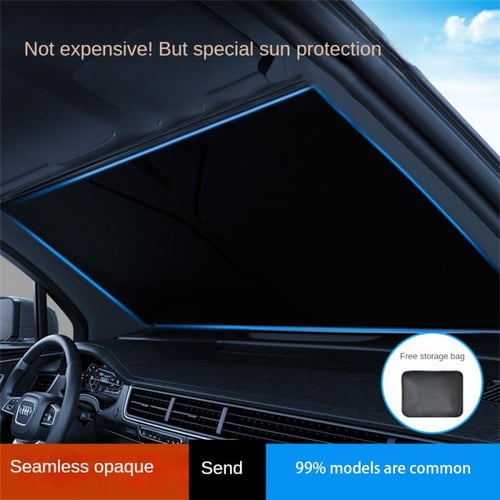 Car Windshield SunShade Cover Foldable Mutifunction Front Window