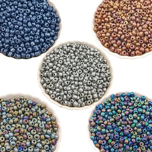 Matte Colors Glass Beads 2mm Spacer Czech Glass Bead Jewelry Making Garment  1000